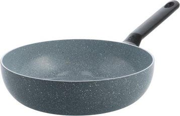 BK Blue Label Wokpan 28cm - 3.7L - PFAS-vrije antikleeflaag, Verzenden, Nieuw