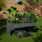 Maairobotgarage - Met plantenbak - Antraciet, Tuin en Terras, Robotmaaiers, Verzenden, Nieuw