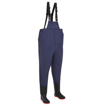 vidaXL Chest Waders met laarzen Maat 38 Blauw, Verzenden, Nieuw