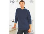 Breipatroon Stylecraft Life DK Boys/Men Sweater 8865, Ophalen of Verzenden, Nieuw, Breien of Haken, Wol of Garen