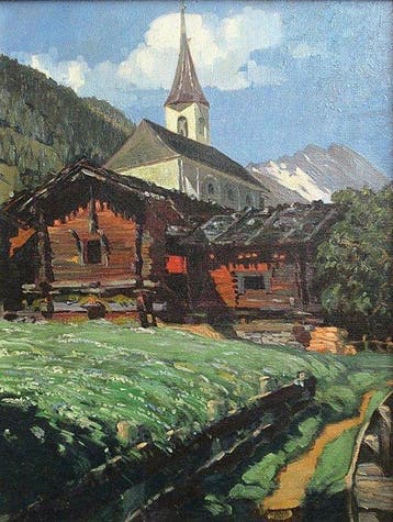 Iwan Edwin Hugentobel (1886-1972) - Pfarrkirche St. Martin