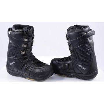 38,5 snowboard schoenen DEELUXE SHUFFLE R, backbone, black, Verzenden, Gebruikt