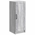 vidaXL Dressoir Grijs sonoma 33 x 34,5 x 87 cm Bewerkt hout, Verzenden, Nieuw, Overige houtsoorten, Minder dan 50 cm