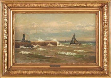 Christian Vigilius Blache (1838-1920) - Meerküsten