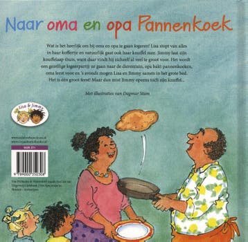 Naar oma en opa Pannenkoek / Lisa en Jimmy 9789000350308, Boeken, Verzenden, Gelezen, Vivian den Hollander