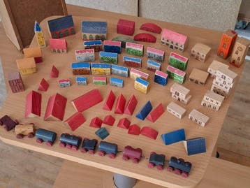 simplex - Speelgoed Town and train - 1950-1960 - Nederland