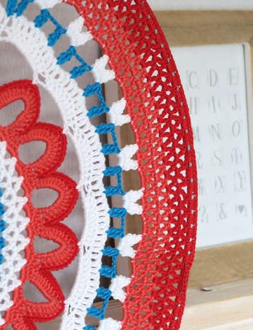 Haakpatroon Mandala in ring - bohemian wandhanger haken, Ophalen of Verzenden, Nieuw