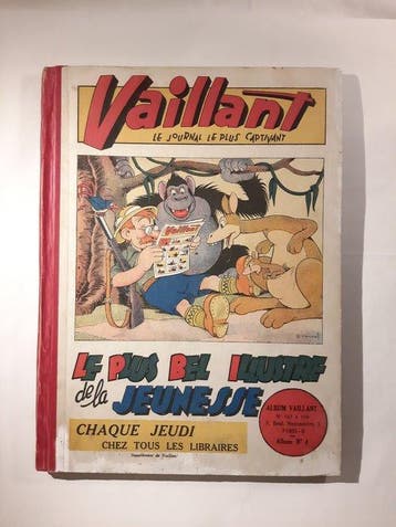 Vaillant - Reliure N°4 - N°127 au N°150 - 1 Album - Eerste, Nieuw