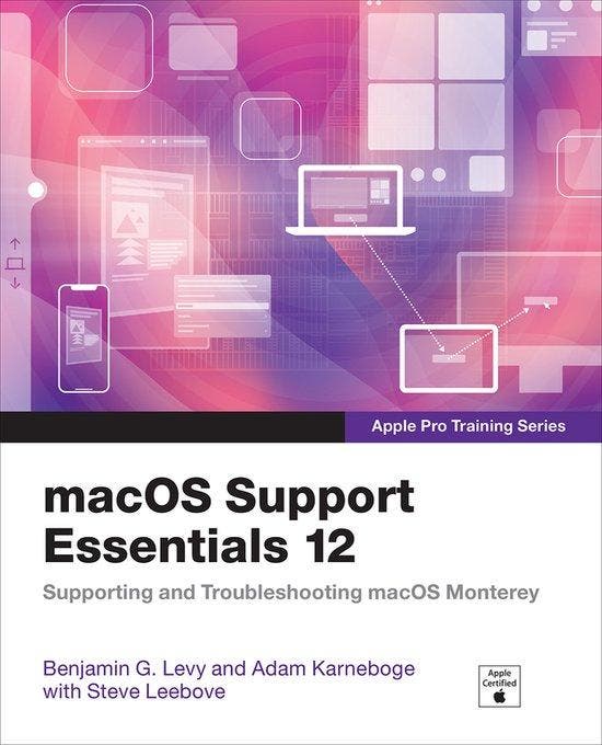 Apple Pro Training- macOS Support Essentials 12 - Apple Pro, Boeken, Taal | Engels, Gelezen, Verzenden