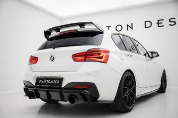 Maxton Spoiler BMW 1 M-Pack / M140i / Standaard F20, Verzenden