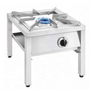 GGM Gastro | hokker gas - 500x500x510mm - 10,0 kW - 1 pits |, Verzenden, Nieuw, Inbouw