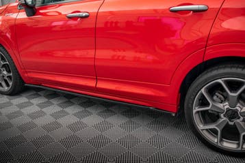 Side Skirts Diffusers Fiat 500X Sport Mk1 Facelift, Auto-onderdelen, Verzenden, Nieuw