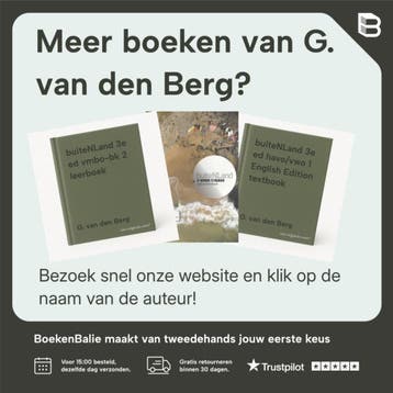 buiteNLand 3e ed havo/vwo 2 leerboek 9789011755147, Verzenden, Zo goed als nieuw, G. van den Berg