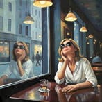 Le Yack - Sunglasses at Night - 100% Handmade! - unique work