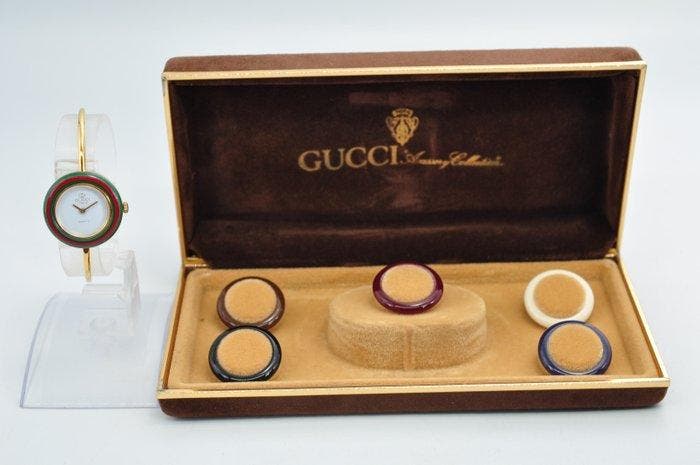 Gucci - Change Bezel - Dames - 1980-1989, Sieraden, Tassen en Uiterlijk, Horloges | Heren