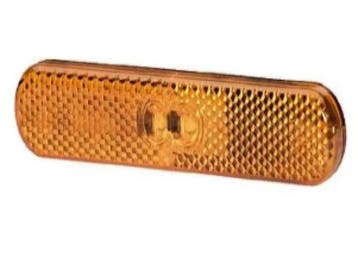 Hella Zijmarkering LED met Reflector Rechthoekig Opbouw, Nieuw