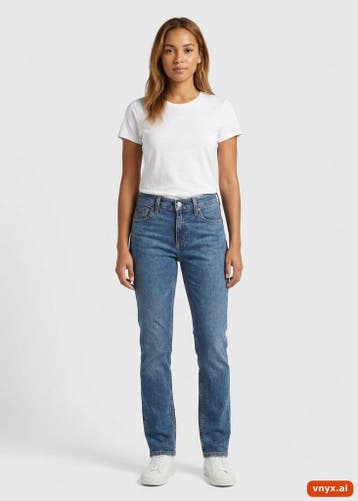 Levis Jeans Dames maat WW26 / L28 Blauw Vintage, Ophalen of Verzenden, Nieuw
