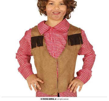 Cowboy gilet kind, Ophalen of Verzenden, Nieuw