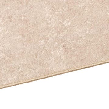 vidaXL Vloerkleedloper MARSA Crèmekleurig 100 x 200 cm, Verzenden, Nieuw, Crème
