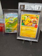 Pokémon - 3 Graded card - Pikachu 020/M-P Promo card -, Nieuw