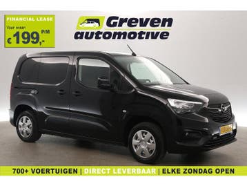 Opel Combo 1.5D | Airco | Cruise | Carplay | Trekhaak |, Euro 6, Zwart, Nieuw, Opel