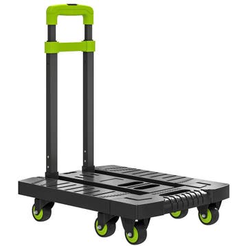 Opvouwbare Metalen Transportkar Met Wielen En Verstelbare Ha, Verzenden, Nieuw
