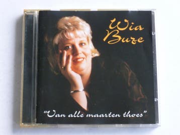 Wia Buze - Van alle maarten thoas, Cd's en Dvd's, Ophalen of Verzenden, Zo goed als nieuw