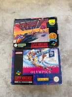 Nintendo - Snes - Winter Olympics-Fzero - Videogame - In, Nieuw