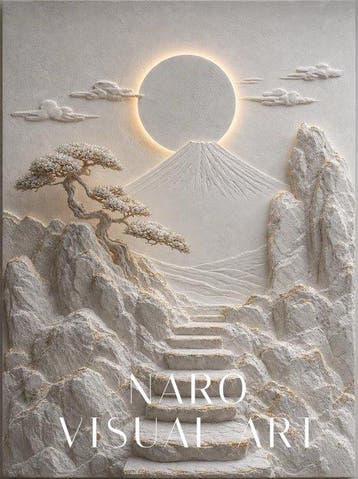 Naro - Canvas XXL - Material Harmony between Sky and Stone