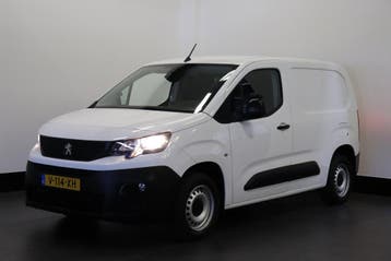 Peugeot Partner 1.6 BlueHDI EURO 6, Stof, Gebruikt, Wit, Onderhoudsboekje