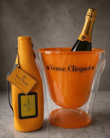 Lotto Veuve Clicquot: Glacette Design a Doppia Parete in