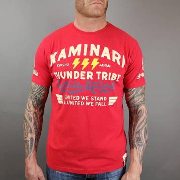 SCRAMBLE Kaminari T Shirts red by Scramble BJJ Fightwear, Ophalen of Verzenden, Nieuw