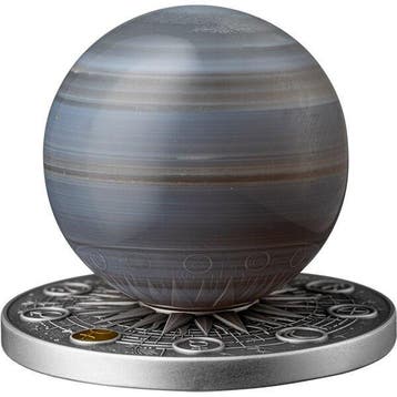 Ghana. 10 Cedis 2025 Venus - Solar System 2 oz Antique