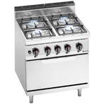 GGM Gastro | Gasfornuis - Lorenzo 700 - 29,3 kW - 4 pits - |, Verzenden