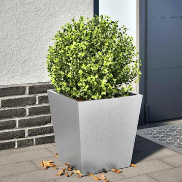 vidaXL Plantenbank 40x40x40 cm gegalvaniseerd staal, Tuin en Terras, Verzenden, Minder dan 60 cm, Nieuw, Metaal