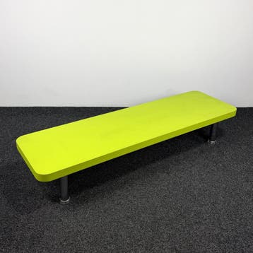 Groene Salontafel - 190 x 55 cm, Ophalen of Verzenden, Gebruikt