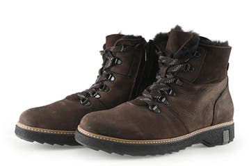 Waldlaufer Veterboots in maat 40 Grijs, Kleding | Dames, Schoenen, Waldlaufer, Verzenden, Overige typen, Zo goed als nieuw