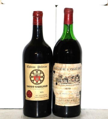 1973 Château Pelletan, 1979 Château dAngludet -, Nieuw