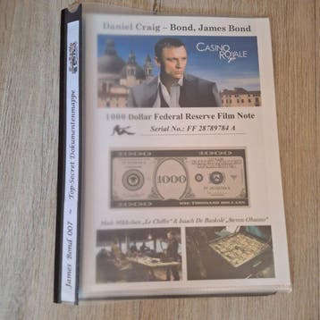 James Bond 007: Casino Royale - Movie Prop - Original 1000, Nieuw
