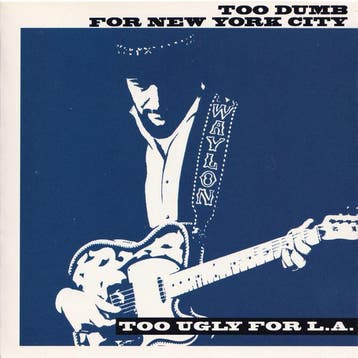 Waylon Jennings - Too Dumb For New York City, Too Ugly For, Ophalen of Verzenden, Zo goed als nieuw