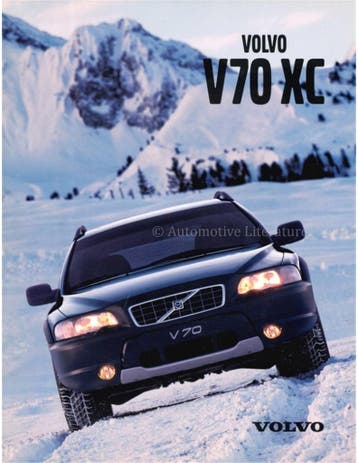 2000 VOLVO V70 XC BROCHURE NEDERLANDS, Boeken, Nieuw, Volvo, Author