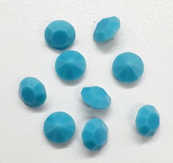 10 x Swarovski puntsteen SS24 unfoiled turquoise 5,2mm, Ophalen of Verzenden, Nieuw, Overige typen