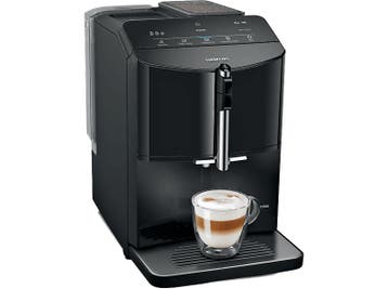 Siemens -  Eq.300 Volautomatische Espressomachine Zwart, Afneembaar waterreservoir, Verzenden, Espresso apparaat, Nieuw