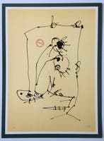 Antonio Saura (1930-1998) - Zelfportret