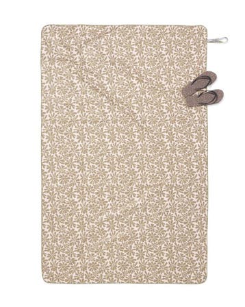 HEMA Strandlaken 110x175cm microvezel bloemen, Verzenden, Nieuw