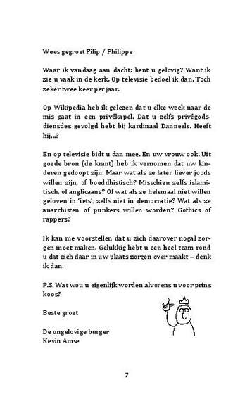 Brieven aan een ex-prins 9789462543003 Kevin Amse, Verzenden, Gelezen, Kevin Amse
