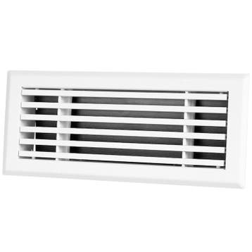 Wandrooster met volumeregelaar t.b.v. 120 x 60mm, Verzenden, Nieuw