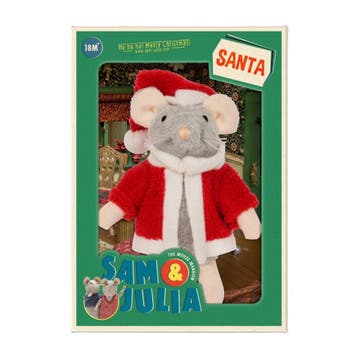 Sam & Julia Knuffeltje Santa, Diversen, Kerst, Ophalen of Verzenden, Nieuw