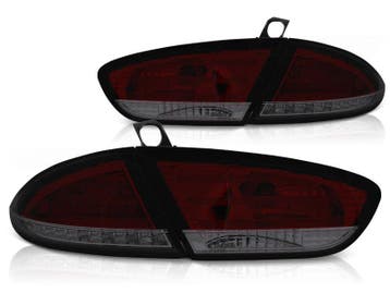 Achterlichten passend voor Seat Leon 1P 09-13 LED Rood/Smoke, Ophalen of Verzenden, Nieuw