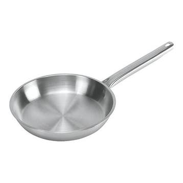Lyonnaiserpan | RVS | Ø22 cm | Gas, elektrisch, keramisch, Verzenden